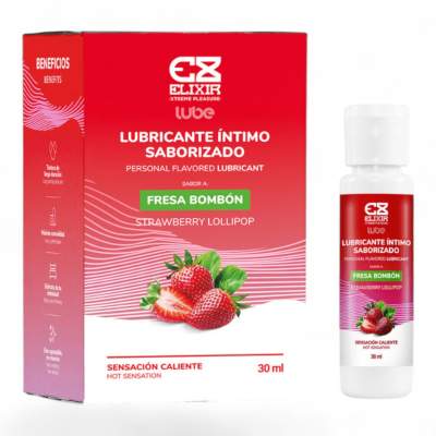 ELIXIR LUBRICANTE INTIMO FRESA BOMBON 30ML