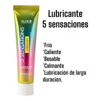 LUBRICANTE ELIXIR 5 SENSATIONS