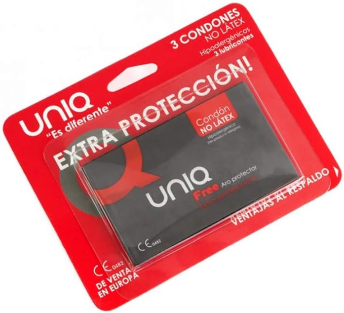 UNIQ CONDON FREE ARO PROTECTOR NO LATEX X3