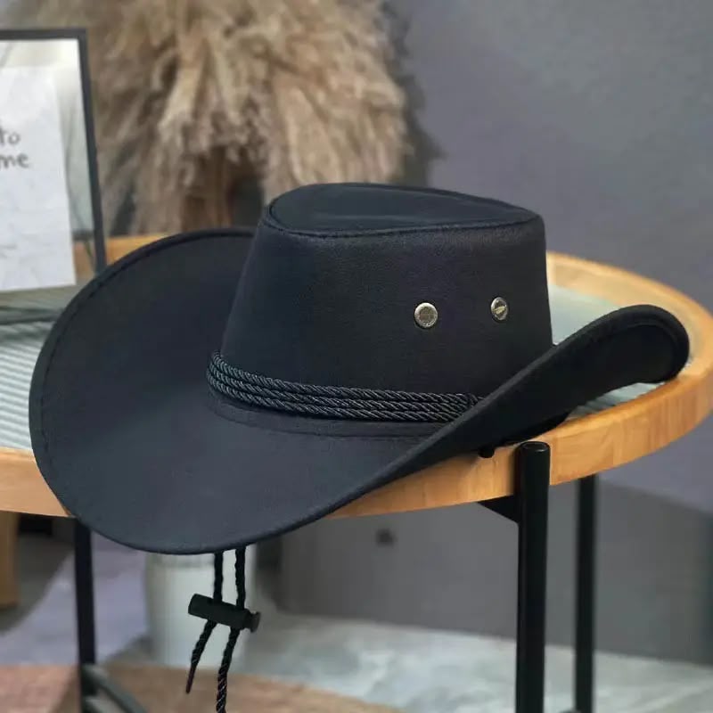 SOMBRERO VAQUERO NEGRO