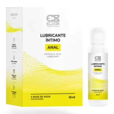 ELIXIR LUBRICANTE INTIMO ANAL A BASE DE AGUA 30ML