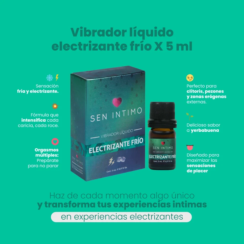 MULTIORGASMOS SEN INTIMO ELECTRIZANTE FRIO 5ML