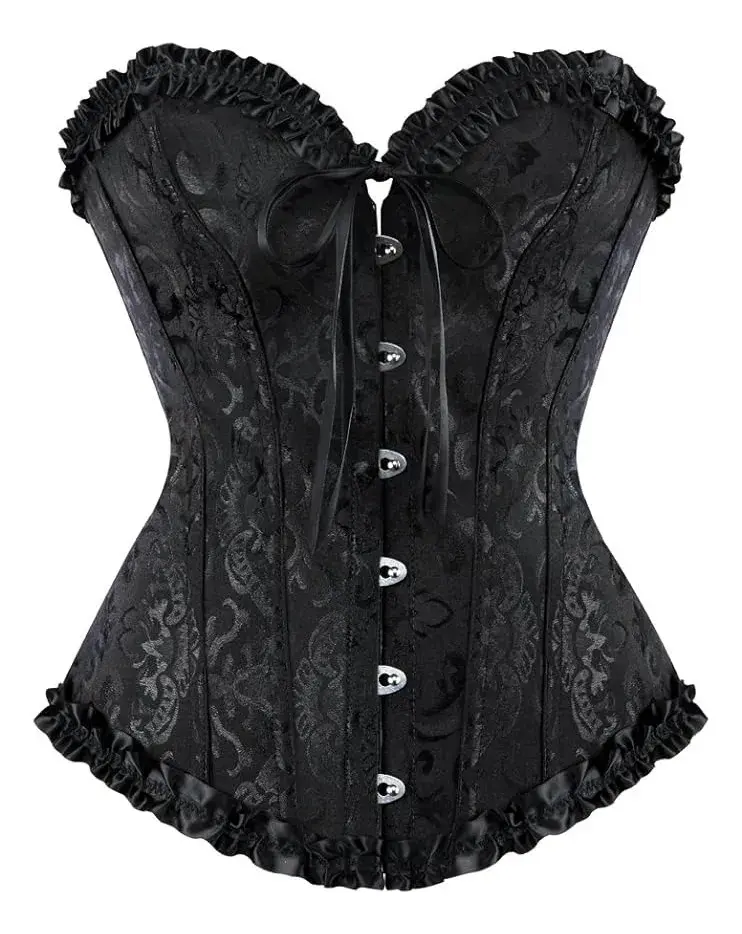 CORSET PRINCESA NEGRO-M