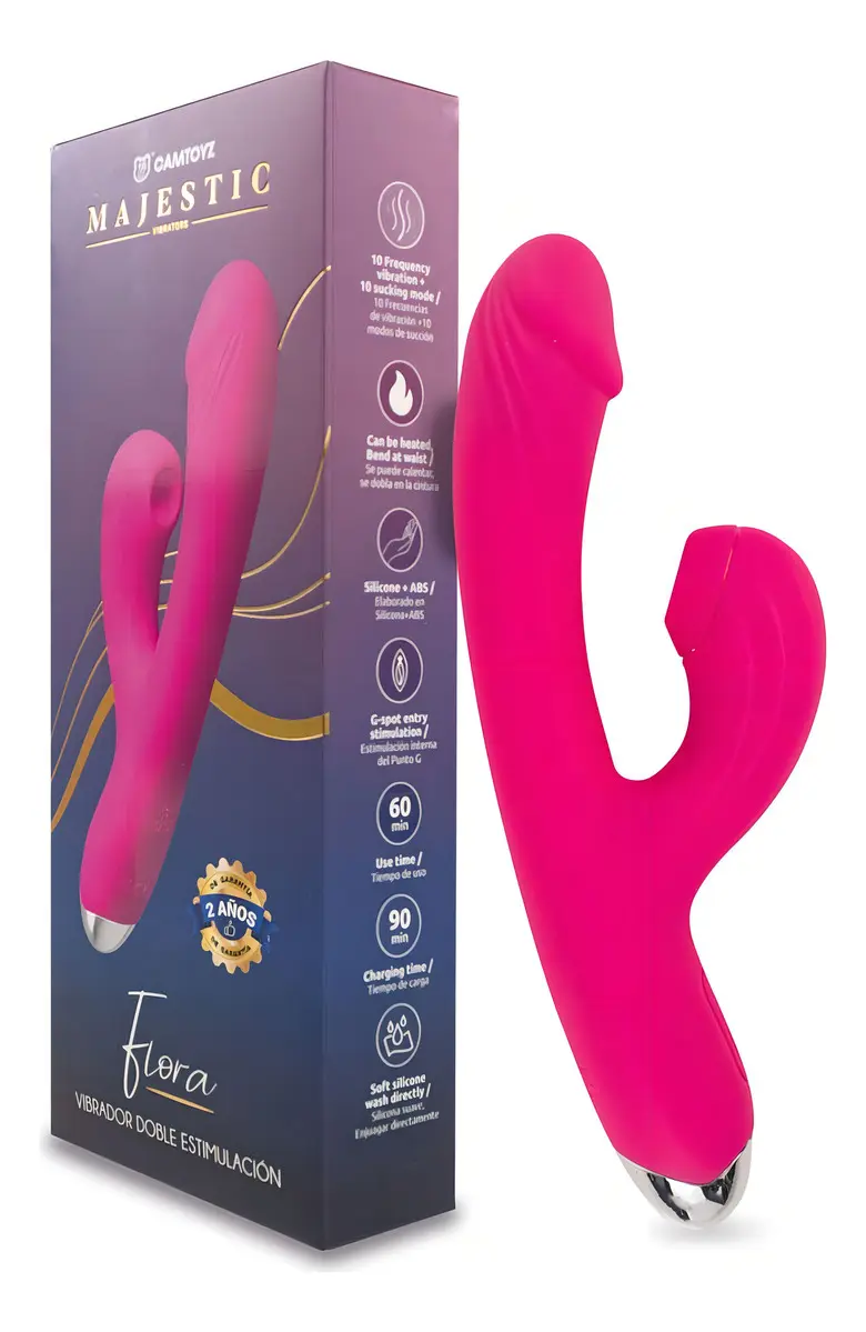 VIBRADOR-CAMTOYZ MAJESTIC FLORA