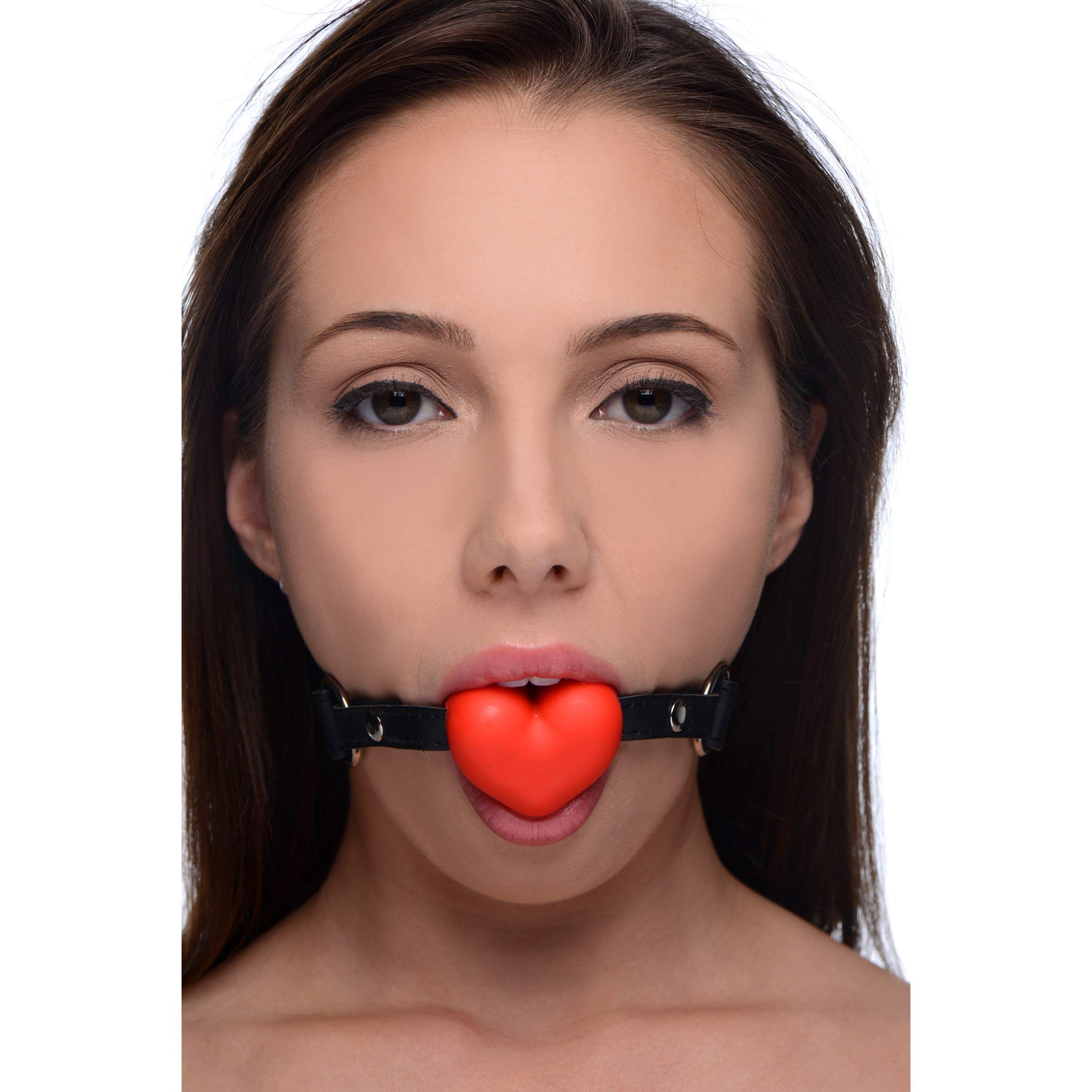 SLUT MORDAZA CORAZON ROJA