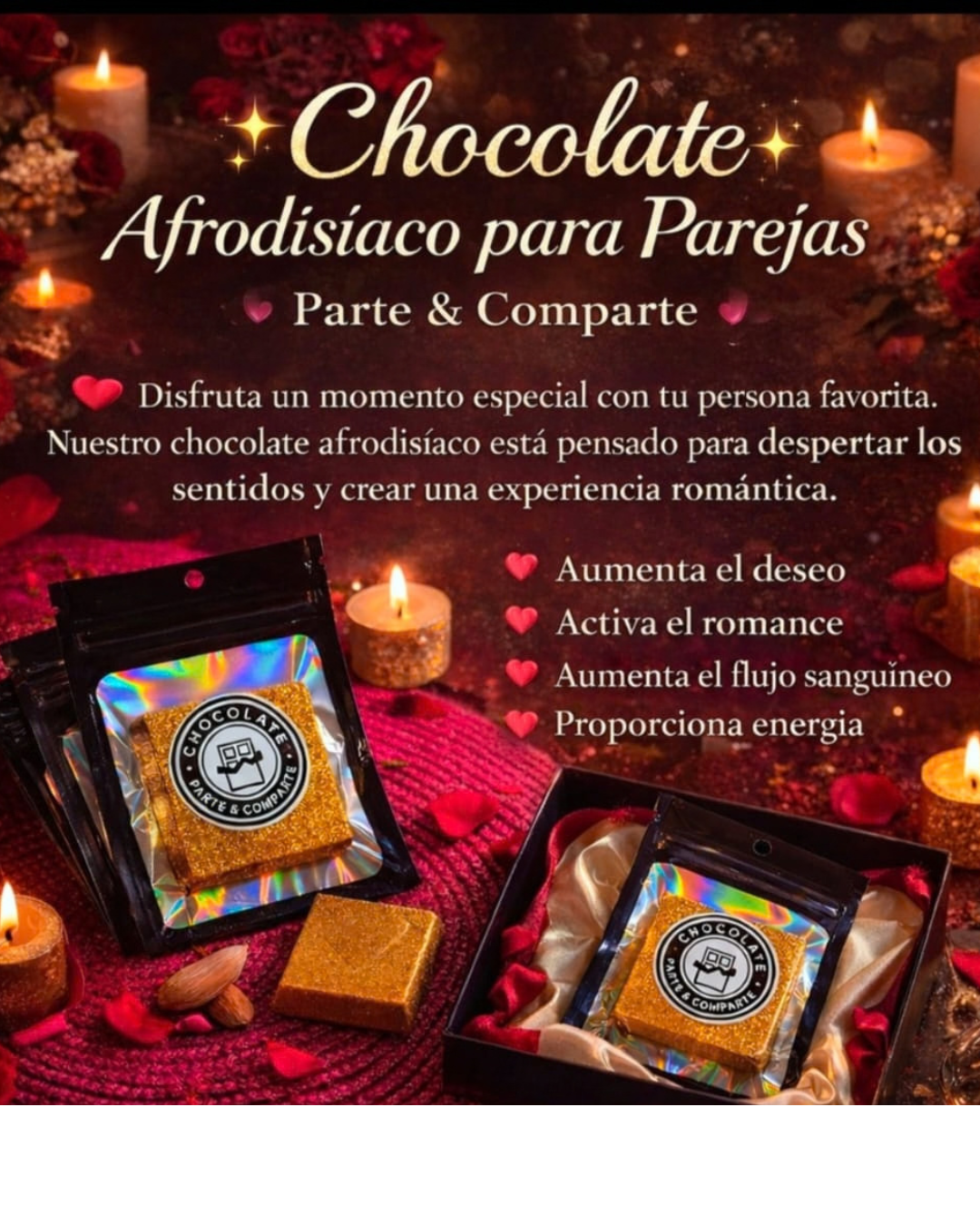 CHOCOLATE PARTE Y COMPARTE