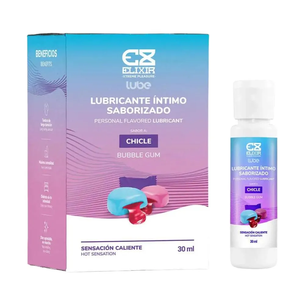 ELIXIR LUBRICANTE INTIMO CHICLE 30ML
